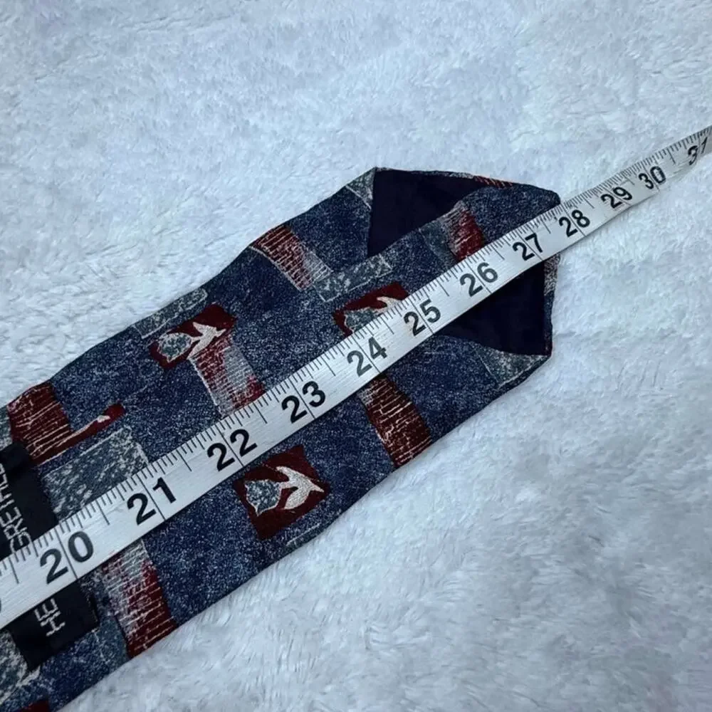 Vintage Henry Grethel silk tie